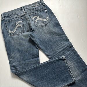 Rock & Republic Blue Henlee Denim Jeans. Size 34x30